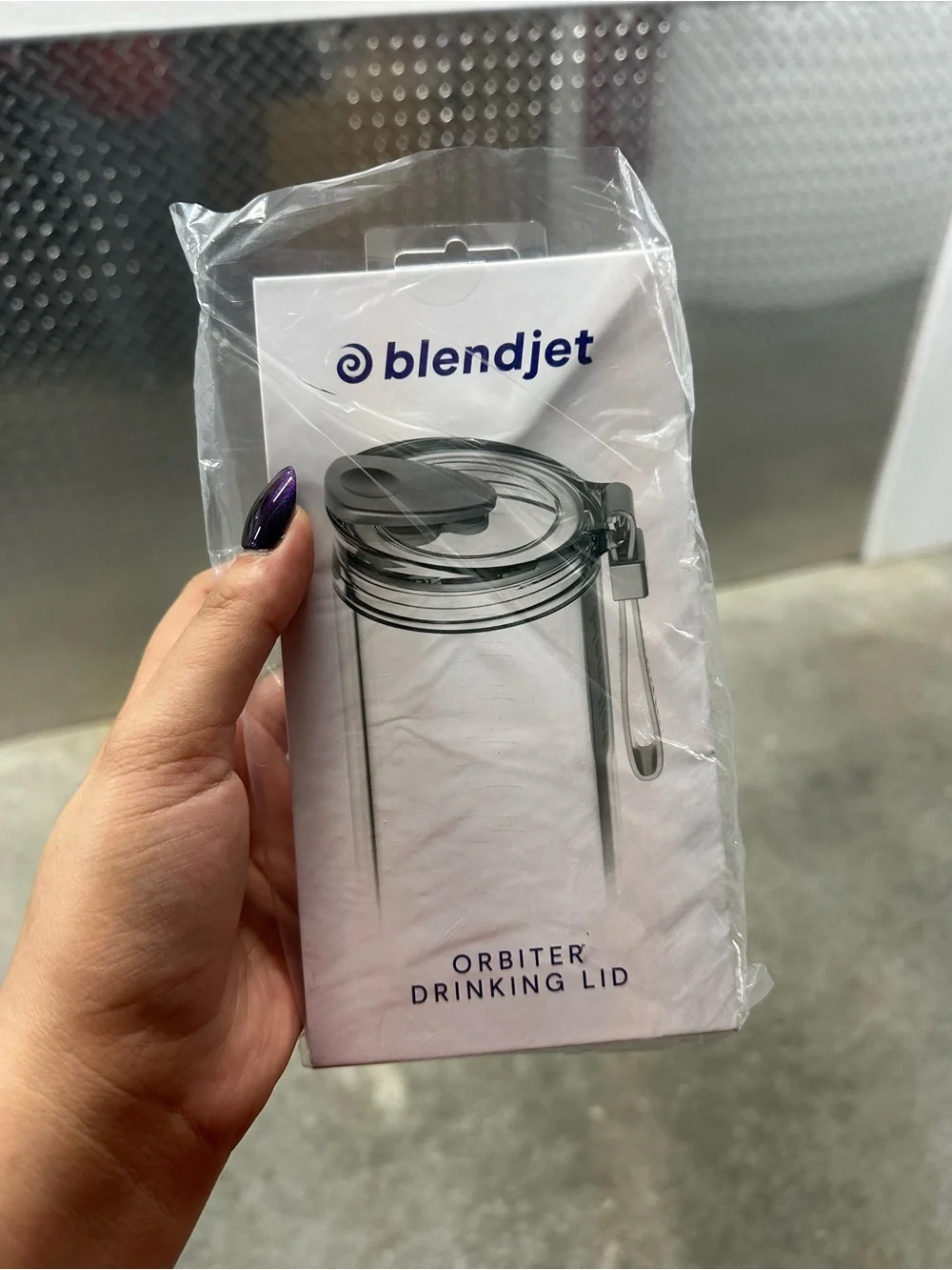 BlendJet Portable Blender in Blue - Comes with Carrying Case & Lid